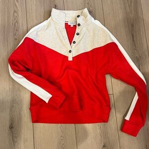 Evereve colorblock sweatshirt